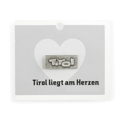 Pin - silber  "Tirol"